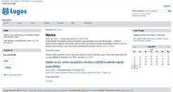 Desktop Screenshot of lugos.si