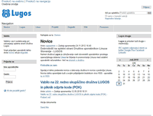 Tablet Screenshot of lugos.si